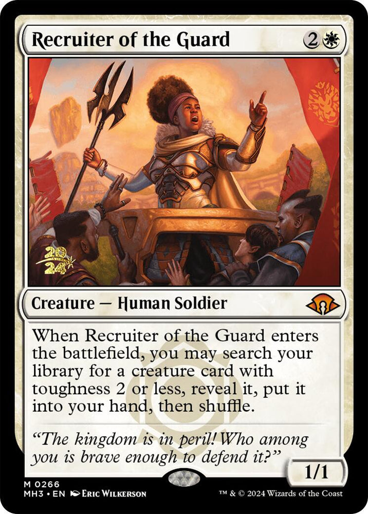 Recruiter of the Guard [Modern Horizons 3 Prerelease Promos]
