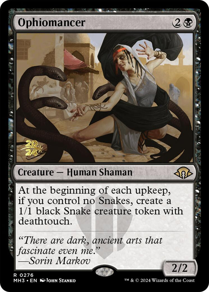 Ophiomancer [Modern Horizons 3 Prerelease Promos]