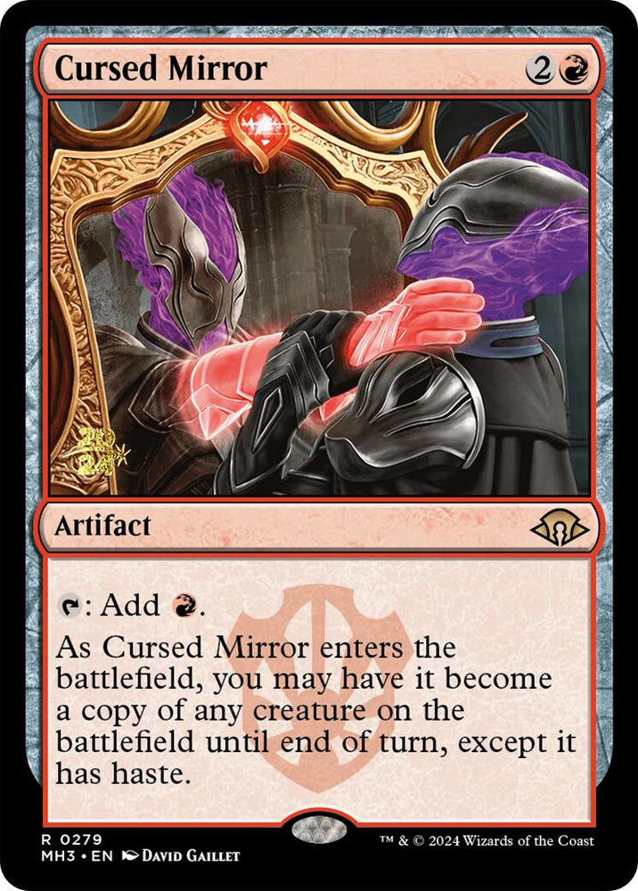 Cursed Mirror [Modern Horizons 3 Prerelease Promos]