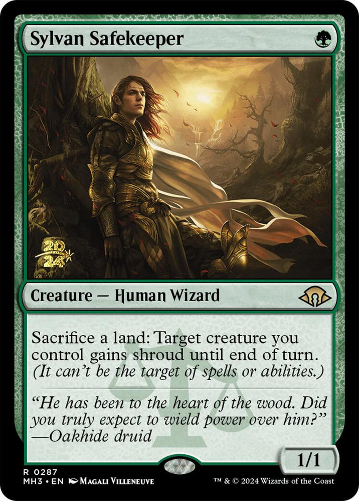 Sylvan Safekeeper [Modern Horizons 3 Prerelease Promos]