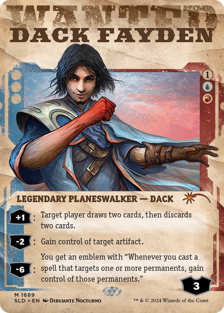 Dack Fayden (1689) (Rainbow Foil) [Secret Lair Drop Series]