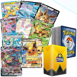 Prismatic Eeveelution Battle Bundle | 100+ Pokémon Cards | 1x Ultra Rare Eeveelution Guaranteed